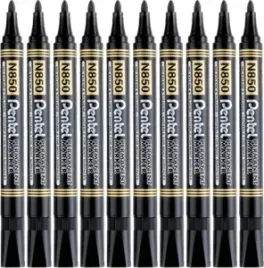 marker-permanentny-czarny-pentel-n850-10-szt