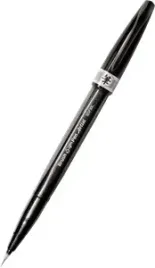 pedzelek-do-kaligrafii-i-liternictwa-pentel-szary