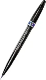 pedzelek-do-kaligrafii-i-liternictwa-pentel-niebieski