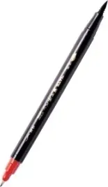pedzelek-do-kaligrafii-i-liternictwa-dwustronny-pentel-czarny