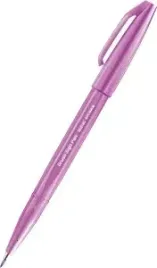 pisak-pedzelkowy-do-kaligrafii-pentel-brush-sign-pen-purpurowy