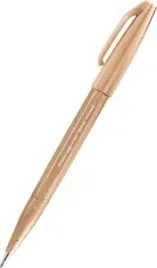 pisak-pedzelkowy-do-kaligrafii-pentel-brush-sign-pen-orzechowy