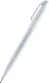 pisak-pedzelkowy-do-kaligrafii-pentel-brush-sign-pen-jasnoszary