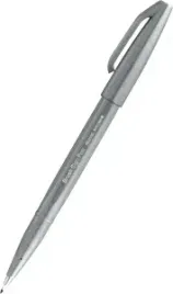 pisak-pedzelkowy-do-kaligrafii-pentel-brush-sign-pen-szary