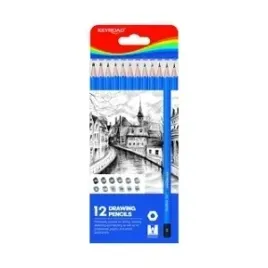 olowek-bez-gumki-keyroad-hb-12-szt