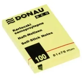 karteczki-samoprzylepne-donau-eco-51x76-mm-zolte