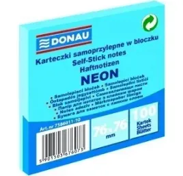 karteczki-samoprzylepne-donau-76-x-76-mm-niebieski