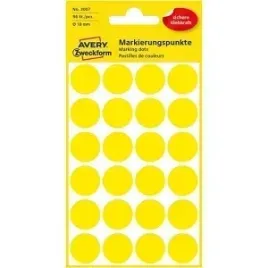 kolorowe-kolka-avery-zweckform-18-mm-zolte