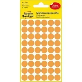 kolorowe-kolka-avery-zweckform-12-mm-pomaranczowe