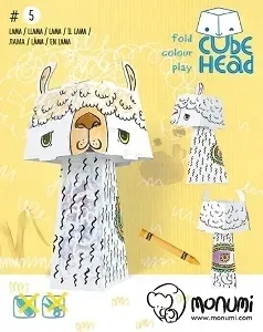 kolorowanka-cubehead-3d-lama-monumi