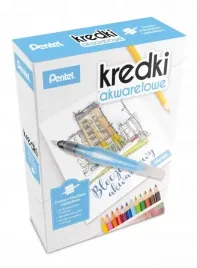 zestaw-kredek-akwarelowych-pentel-bloczek-pedzelek