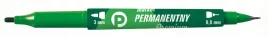 marker-permanentny-tetis-km501-z2-zielony-2w1