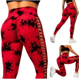 legginsy-damskie-s-m-push-up-marmurkowe-wysoki-stan-modelujace-fitness