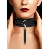 velvet-adjustable-collar-with-leash