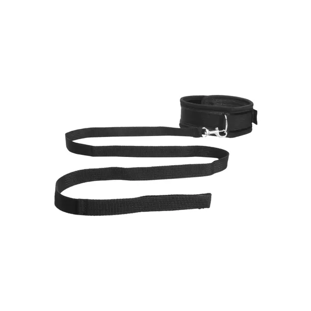 velvet-adjustable-collar-with-leash