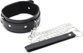 fetish-fever-collar-with-leash-black