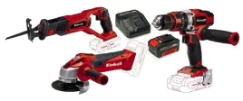 einhell-zestaw-elektronarzedzi-szlifierka-wkretarka-18v-4ah-i-inne-pila
