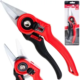 sekator-ogrodniczy-prosty-220mm-stal-sk5-z-ostrzem-mijajacym-t07411