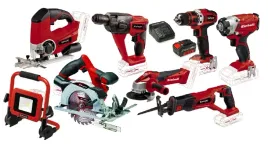 einhell-zestaw-elektronarzedzi-18v-pxc-40ah-wkretarka-mlot-aku-i-inne
