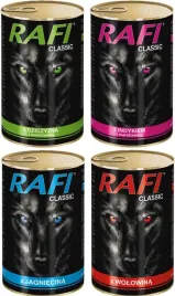 mokra-karma-dla-psa-rafi-classic-mix-smakow-16x1240g