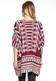 ponczo-sweter-aztec-wzorzysty-boho-kolor-czerwony