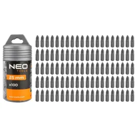 koncowki-wkretakowe-ph2-x-25-mm-100-szt-neo-tools-56-626-bity