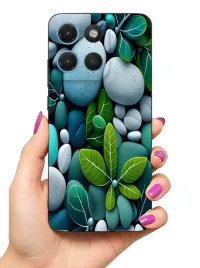 etui-case-do-motorola-moto-g17-g17-power-kamienie-liscie-wzorki