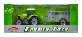 traktor-z-przyczepa-zielony