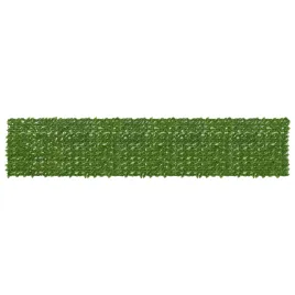 parawan-balkonowy-z-liscmi-zielony-i-zolty-500-x-100-cm