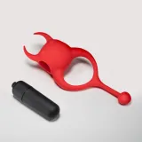 crushious-daemon-vibrating-cockring-red