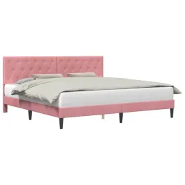 ramka-lozka-z-zaglowkiem-rozowy-180-x-200-cm-welur