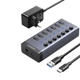 ugreen-hub-usb-aktywny-adapter-rozdzielacz-7w1-usb-usb-c-pd-7x-usb-a-3-0
