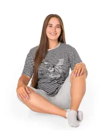 pizama-damska-bawelna-koszulka-bluzka-krotkie-spodnie-spodenki-14999-2-3xl
