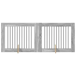 bramka-dla-psow-z-podporkami-2-szt-szary-sonoma-100-x-80-cm