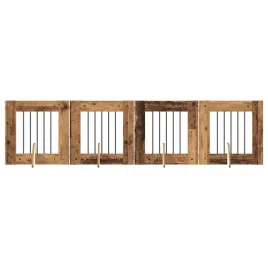 bramka-dla-psow-z-podporkami-4-szt-stare-drewno-60-x-60-cm