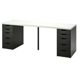 ikea-lagkapten-alex-biurko-200x60-cm-bialy-czarnybraz