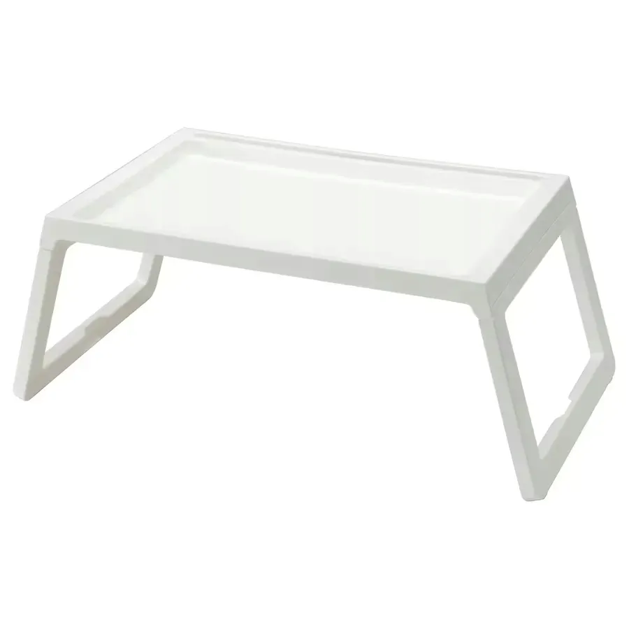 ikea-klipsk-stolik-tacka-bialy