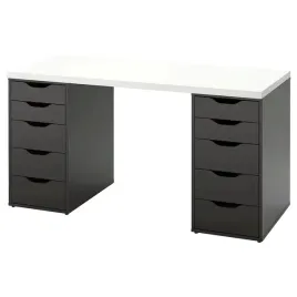 ikea-lagkapten-alex-biurko-140x60-cm-bialy-czarnybraz