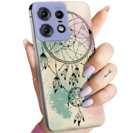 etui-do-motorola-edge-50-pro-wzory-boho-lapacz-snow-piora-obudowa-pokrowiec