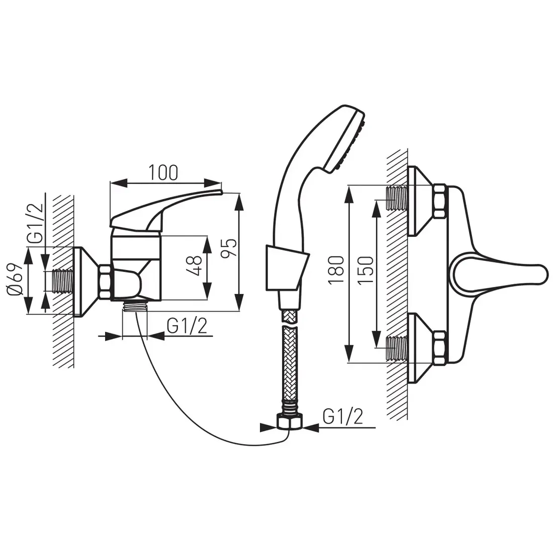 bateria-prysznicowa-ferro-basic-srebrny