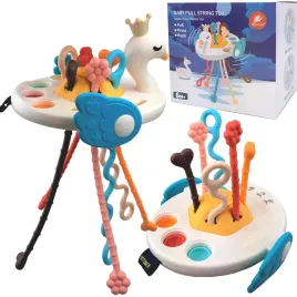 zabawka-sensoryczna-labedz-gryzak-dla-niemowlat-5w1-zabawka-montessori