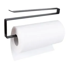uchwyt-na-recznik-papierowy-czarny-yoka-bez-wiercenia-pod-szafke-na-front