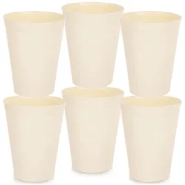 kubki-plastikowe-kremowe-sandy-300-ml-6-szt-orion