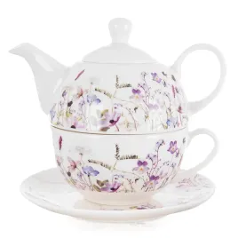 dzbanek-z-filizanka-do-herbaty-porcelanowy-kwiaty-louka-3-el-orion