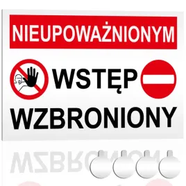 xl-tabliczka-pcv-nieupowaznionym-wstep-wzbroniony-40x27-druk-uv-przylepce