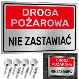 xl-duza-nierdzewna-tabliczka-droga-pozarowa-nie-zastawiac-40x27-aluminium
