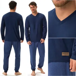 pizama-meska-henderson-hunt-komplet-z-dlugim-rekawem-100percent-bawelna-xxl