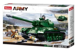 klocki-sluban-wwii-czolg-radziecki-t34-duzy-845-b0979