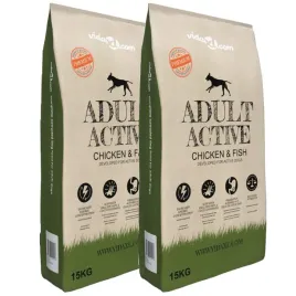 sucha-karma-dla-psow-adult-active-chicken-and-fish-2-szt-30-kg