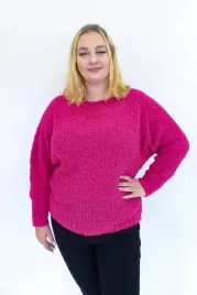 fuksjowy-sweter-bukla-z-dlugim-rekawem-uni